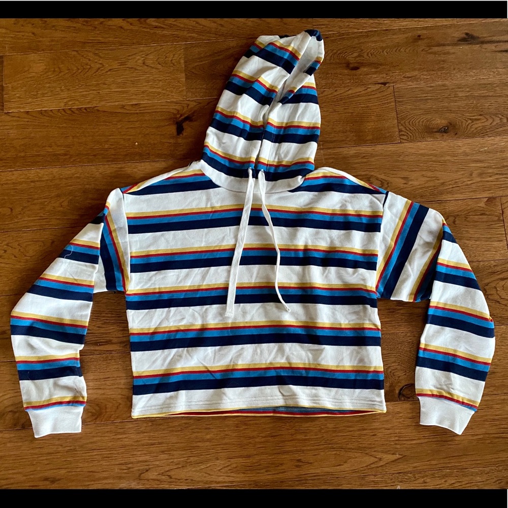 Striped sweatshirt